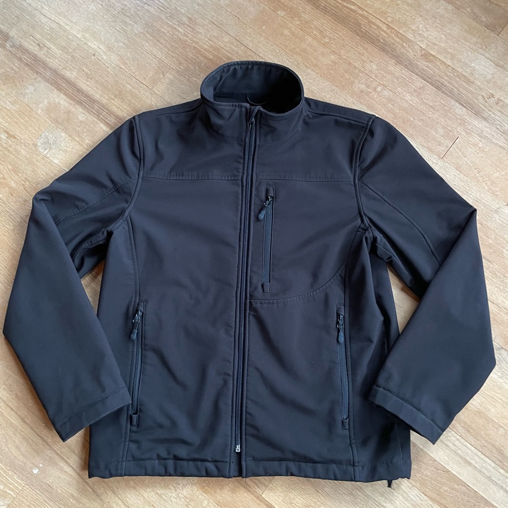 Guess Men's Charcoal Windbreaker Jacket